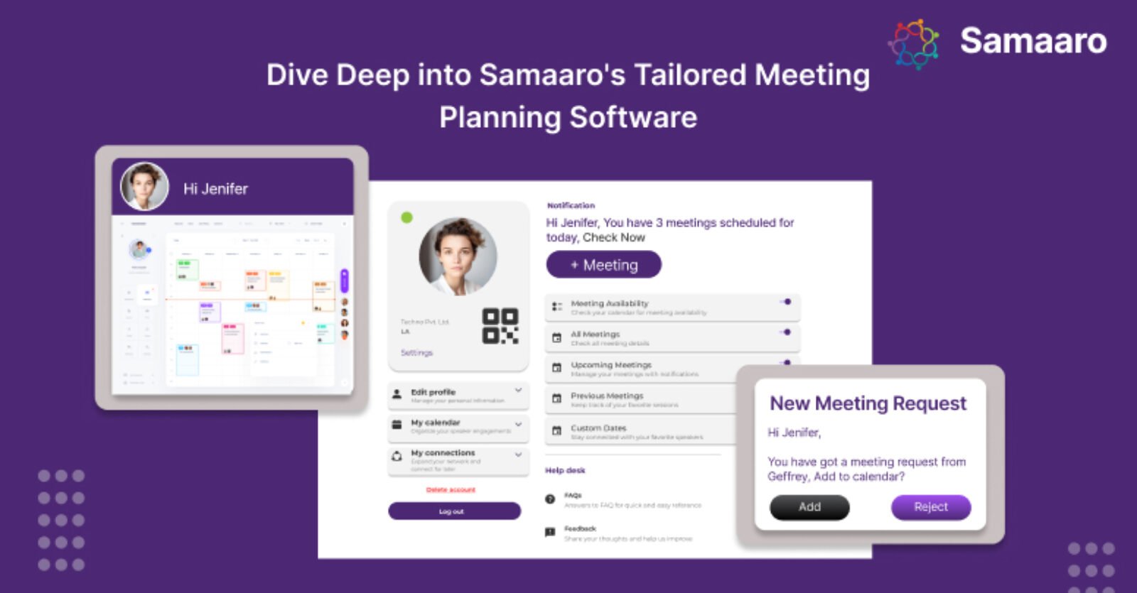 Dive Deep into Samaaro’s Tailored Meeting Planning Software 
