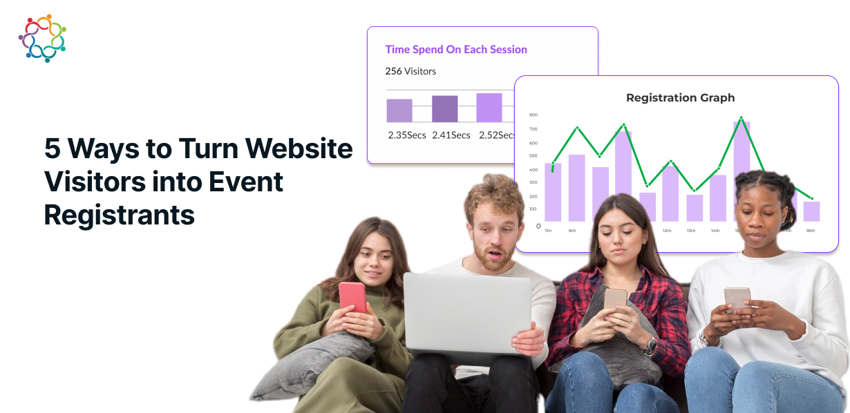 5 Ways to Turn Website Visitors into Event Registrants